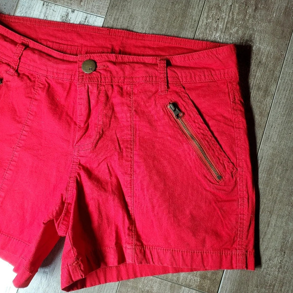 Faded Glory Size 4 Red Women’s Shorts - Picture 3 of 8